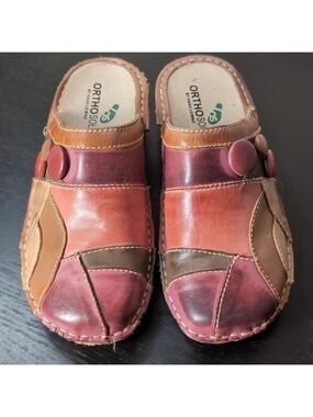Ortho Solutions by Hans Leibniz Slip on Clogs Size 36